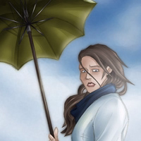 Woman with a Parasol, 2004