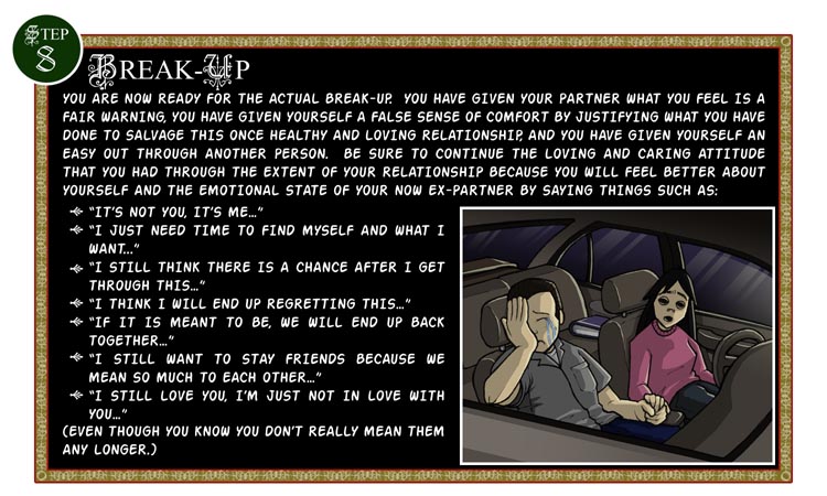 Step 8: Break-Up